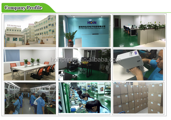 HOIN - অ্যান্ড্রয়েড এবং আইওএসের জন্য মিনি ফ্যাক্টরি মূল্যের USB BT থার্মাল প্রিন্টার 58mm পোর্টেবল থার্মাল প্রিন্টার 26