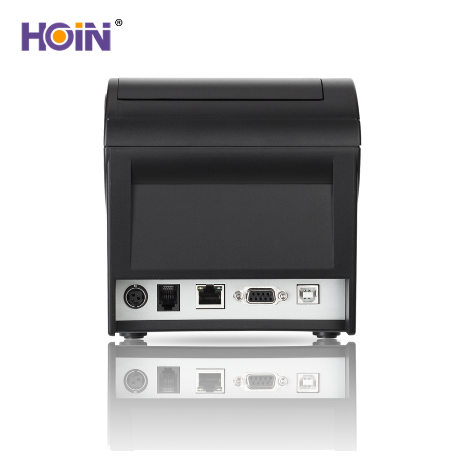 HOIN - Auto Cut 80mm Thermal POS Receipt Printers USB LAN Serial Wifi BT With Cash Drawer 80mm Desktop Thermal Printer 13