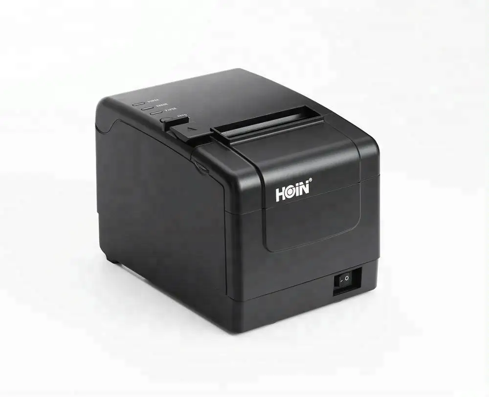 Imprimante thermique de bureau 80 mm, USB et BT, pour restaurant, facturation bancaire, ESC/POS, bon marché 1