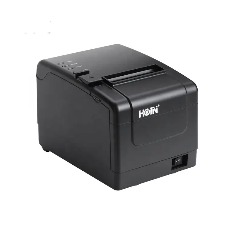 HOIN - 80 mm Autocutter, günstiger Preis, schneller Thermobondrucker für den indischen Markt, 80 mm Desktop-Thermodrucker 1