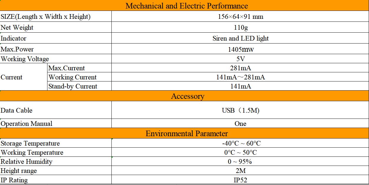 Scanner de codes-barres laser portable de premier plan | HOIN 14