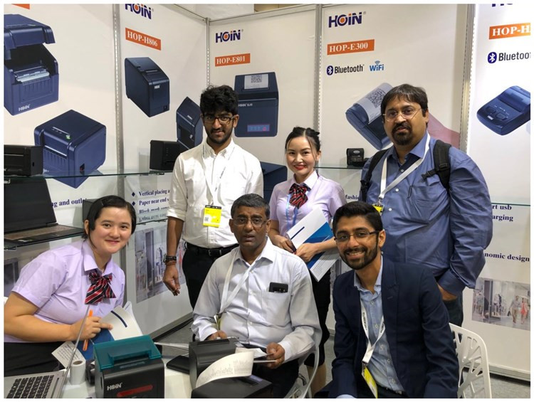 Scanner de codes-barres laser portable de premier plan | HOIN 17