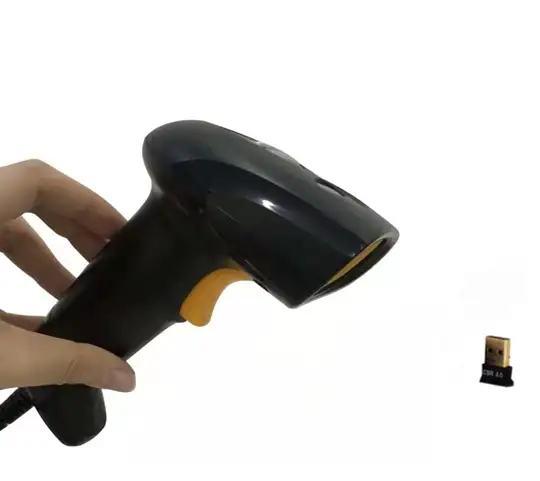 HOIN - laser wired USB cable barcode Scanner Wired Barcode Scanner support both 1D+2D Barcode Scanner 1