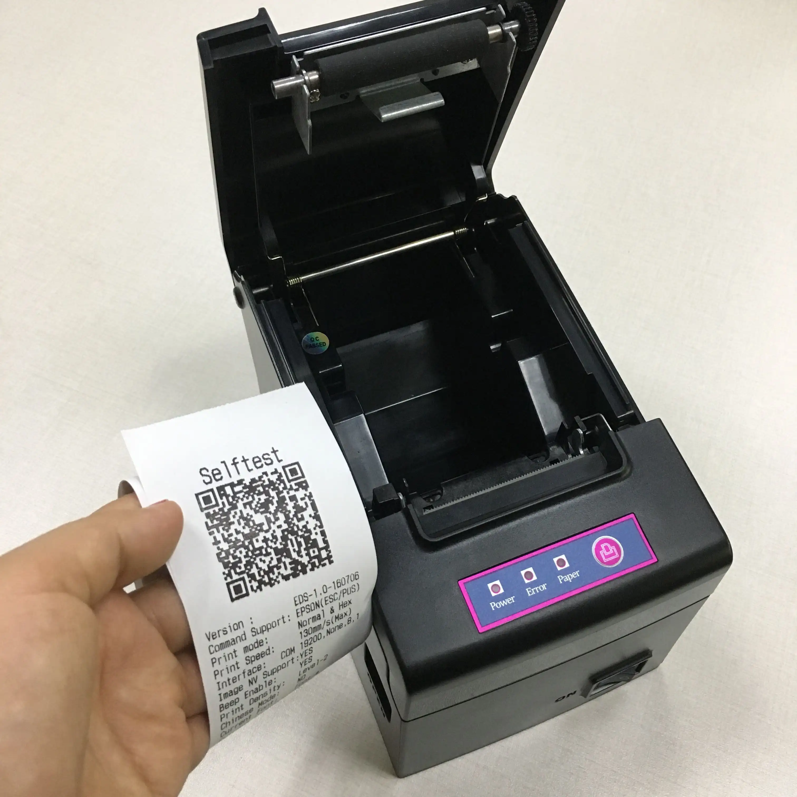 HOIN - High Quality 58mm Paper Rolls for Retail Business Restaurant Store Office 58mm Desktop Thermal Printer 1
