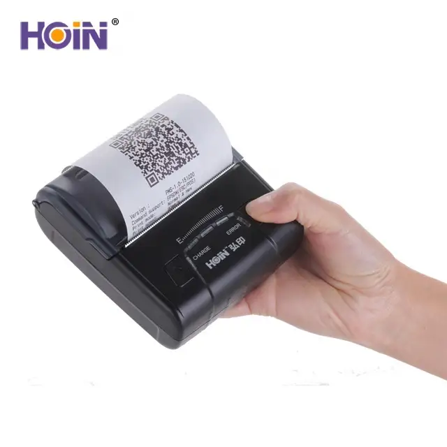 Mini 80mm 3 inch mobility thermal receipt Printer 80mm Portable Thermal Printer 1