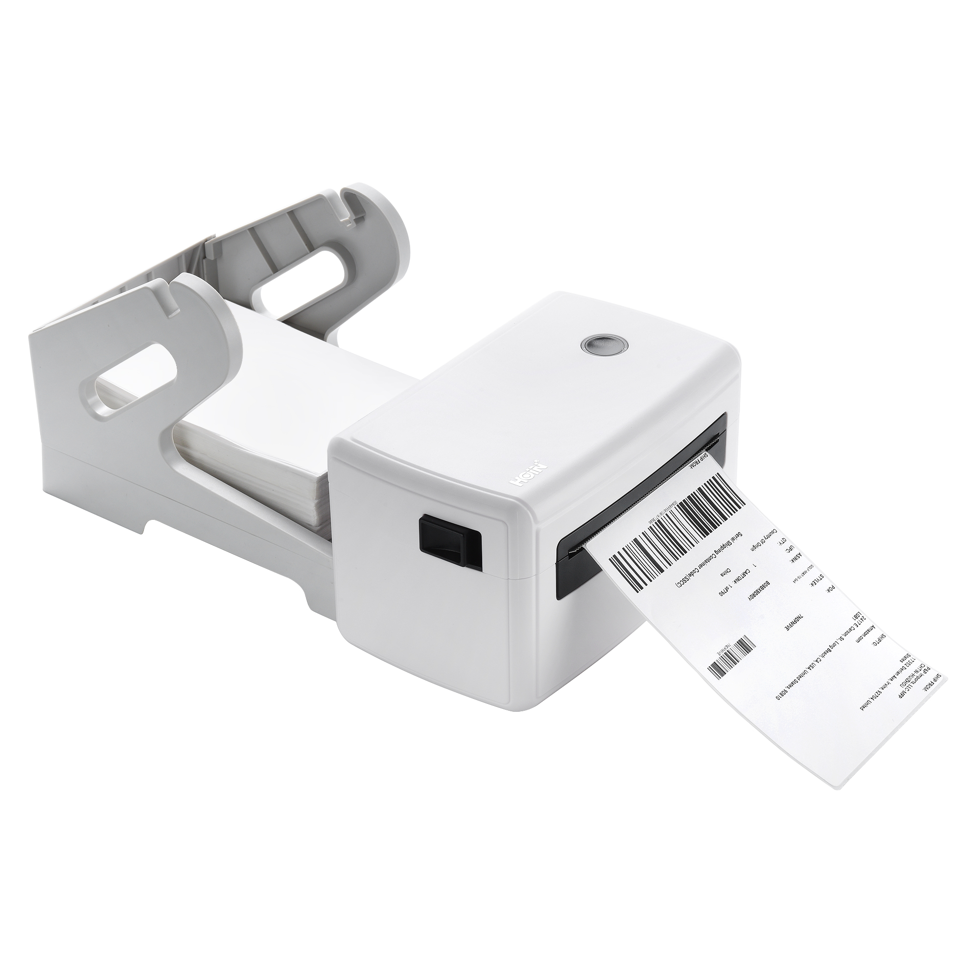 HOIN - কারখানার নতুন আগমন ১১০ মিমি ৪' লেবেল থার্মাল প্রিন্টার প্যাকেজিং লেবেল প্রিন্টার শিপিং লেবেল প্রিন্টারের জন্য থার্মাল লেবেল বারকোড প্রিন্টার 18