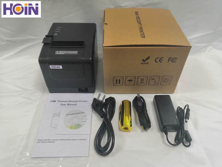  ৮০ মিমি অটো কাটার থার্মাল রসিদ প্রিন্টার HOP-H806 সাপোর্ট উইন অ্যান্ড্রয়েড আইওএস লিনাক্স পোর্টেবল আইফোন প্রিন্টার ওয়াল হ্যাং অ্যালার্ম সহ