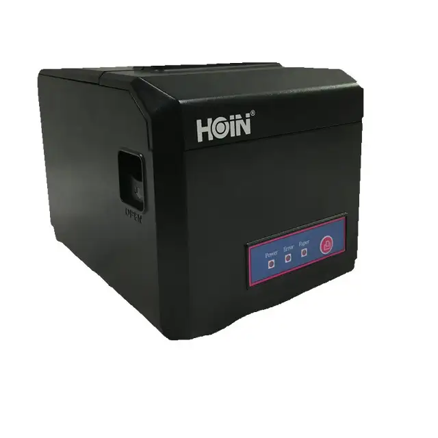HOIN - 80mm Desktop Thermal Receipt Printer HOP-E801 USB+Ethernet+COM 80mm POS system printer 1