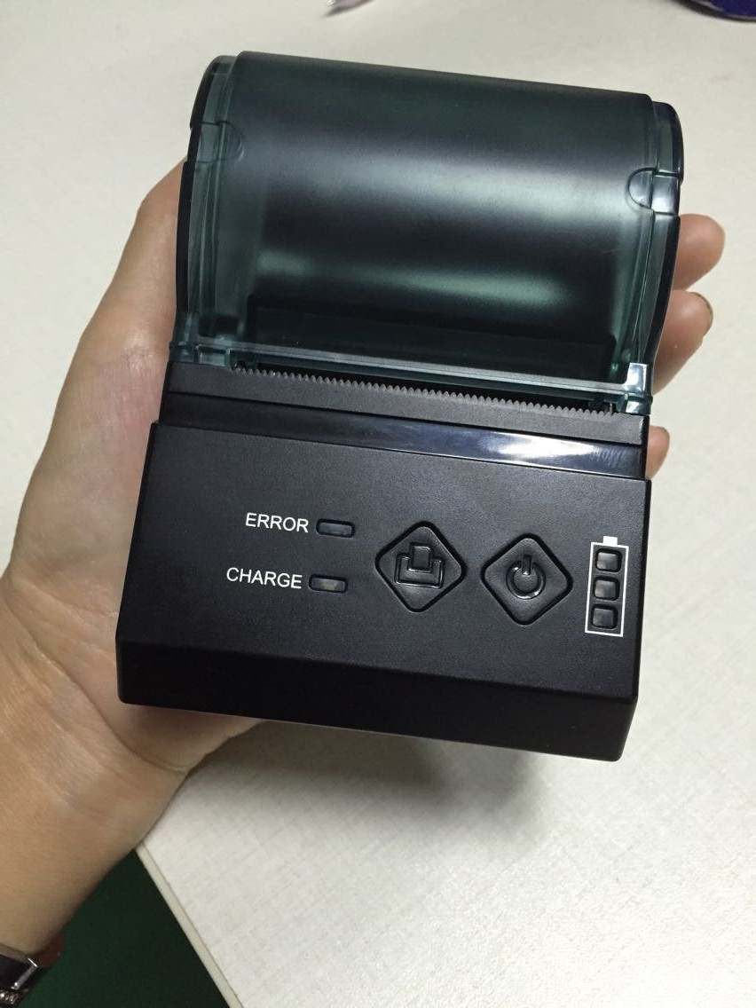 গাড়ির চার্জার সহ ট্যাক্সি বিল প্রিন্টিংয়ের জন্য মোবাইল ফোন রসিদ প্রিন্টার