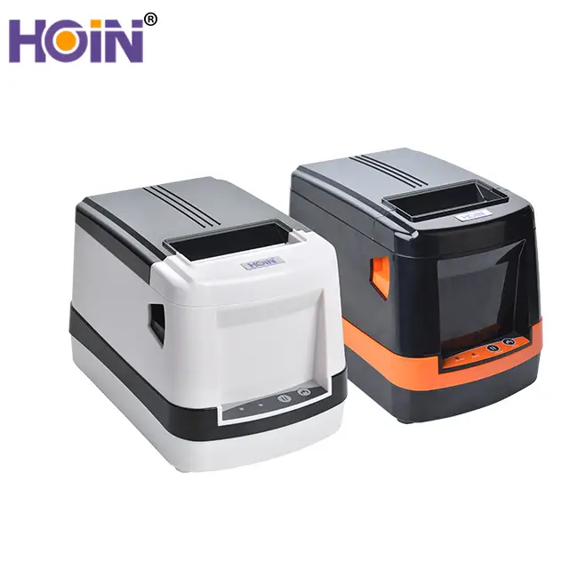 چاپگر بارکد حرارتی رنگی سیاه یا سفید HOIN با برچسب چسبدار برای چاپگر بارکد حرارتی لجستیک/فروشگاهی 1