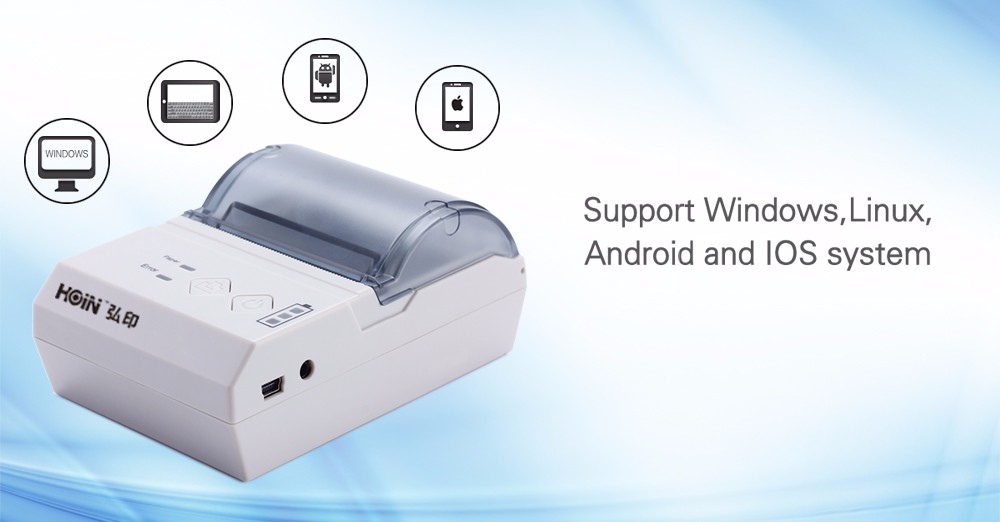 Pequena impresora POS থার্মাল রসিদ প্রিন্টার USB/SERIAL/Bt/Wifi