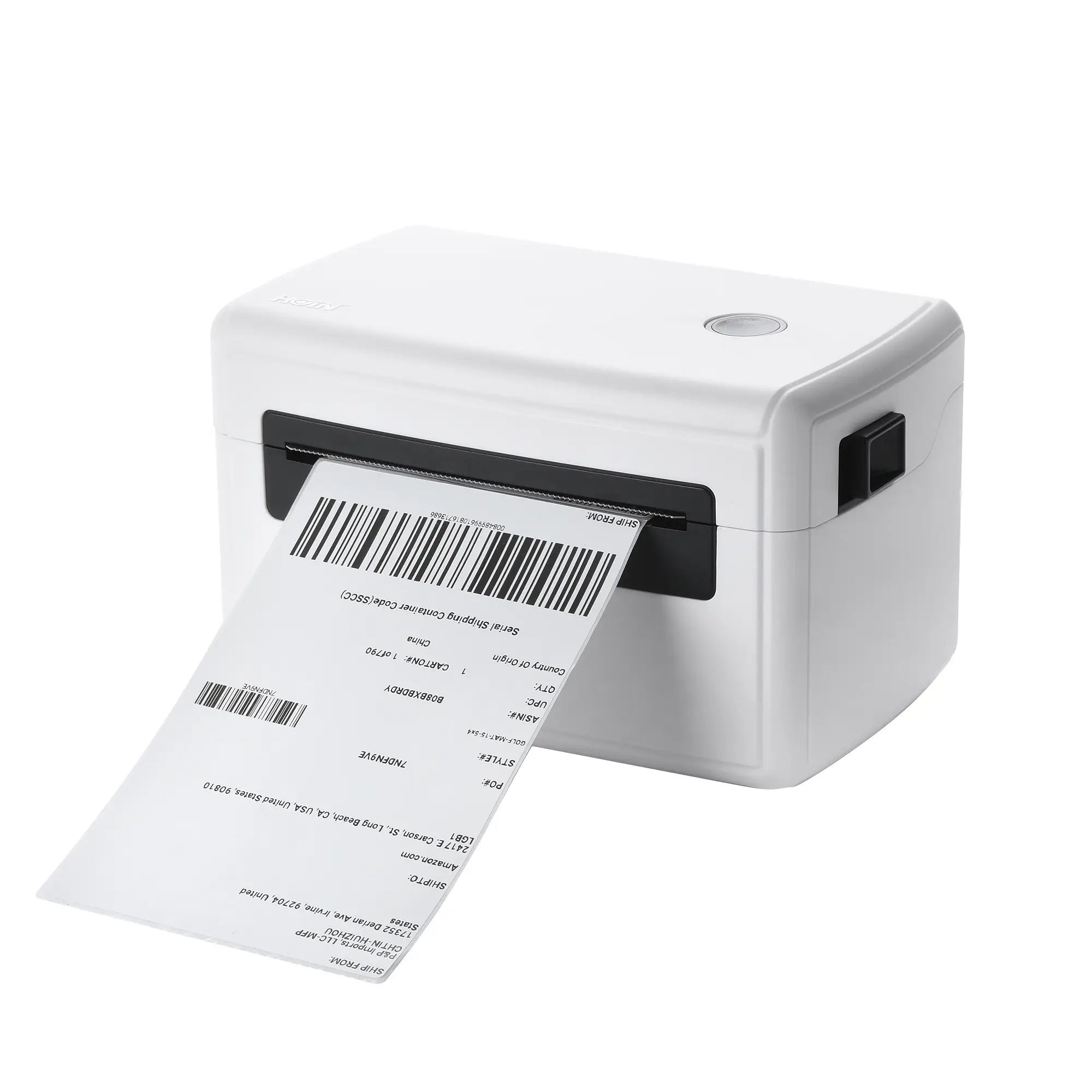 HOIN - Yazıcı Barkod Etiket Yazıcısı Dünya Dili 4 İnç 58/76/80/110mm Barkod USB BT Etiketleri Termal Yazıcı Termal Etiket Barkod Yazıcısı 1