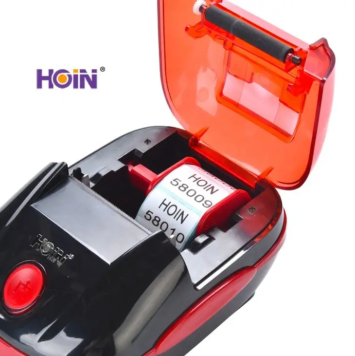 HOIN - Factory Thermal Label Printer printer for shipping label sticker 58mm Thermal Label Barcode Printer 1