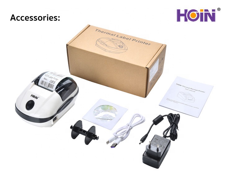 थोक मूल्यों पर थर्मल बारकोड लेबल प्रिंटर | HOIN 8