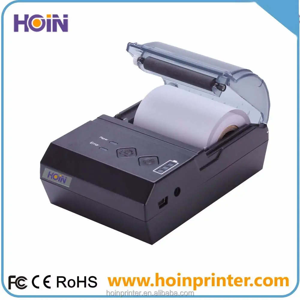 Custom thermal printer bluetooth 58mm Factory Manufacturer | HOIN 6