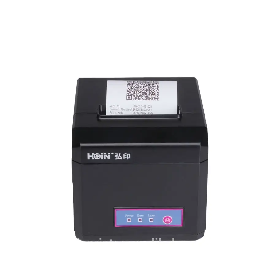 HOIN - Kabelloser POS-USB-Thermodrucker mit 80 mm für Android- und iOS-Systeme, HOP-E801 80-mm-POS-Systemdrucker 1