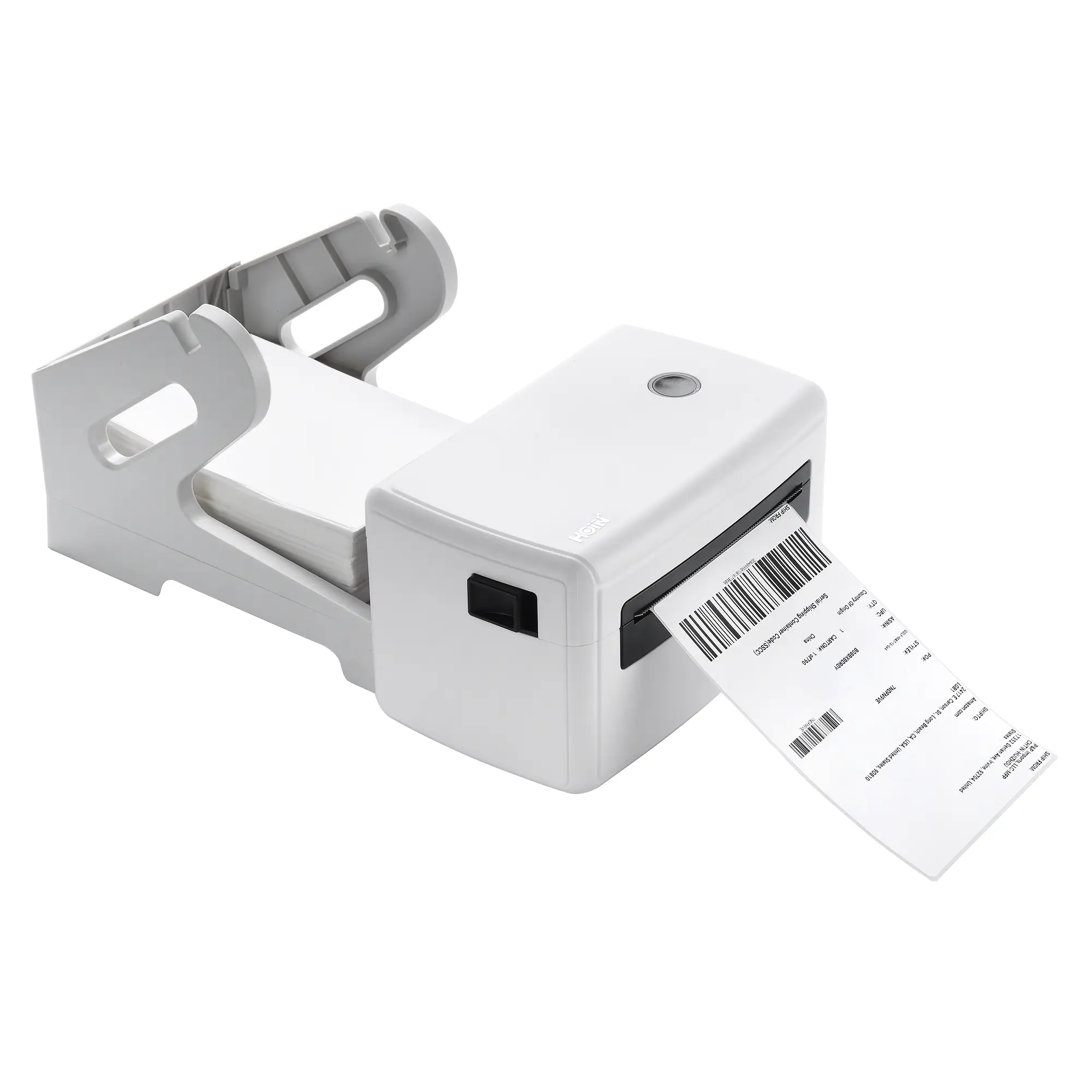 HOIN - Nakliye Etiketi Yazıcısı 4x6 Etiket Bluetooth Etiket Barkod Yazıcısı 110 mm Termal Etiket Barkod Yazıcısı 1
