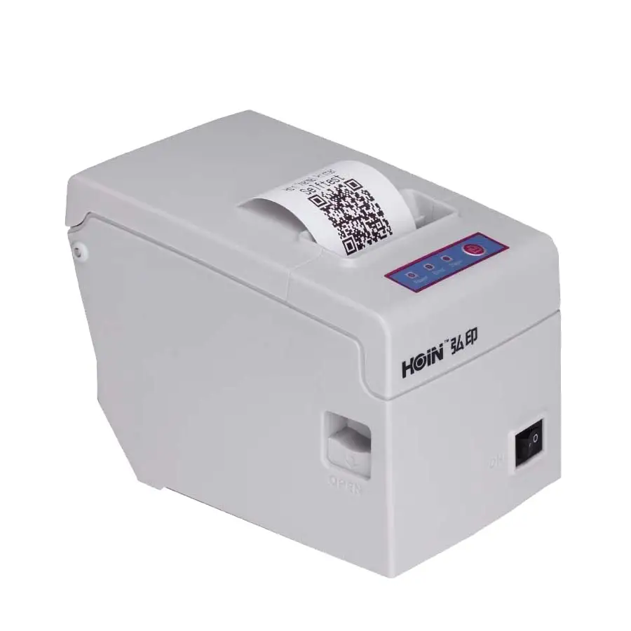 HOIN - Thermal Printer Small Ticket Printer USB Thermal POS Printer 58mm Desktop Thermal Printer 1
