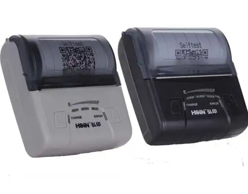 Handheld Android/IOS mobile POS Receipt Printer with rechargeable lI Battery 80mm Portable Thermal Printer 1