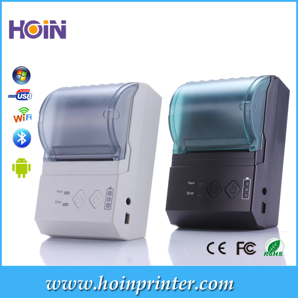  ৫৮ মিমি মোবাইল রিসিপ্ট পোর্টেবল থার্মাল প্রিন্টার ওয়্যারলেস মিনি হ্যান্ডহেল্ড থার্মাল ২ ইঞ্চি সস্তা থার্মাল প্রিন্টার