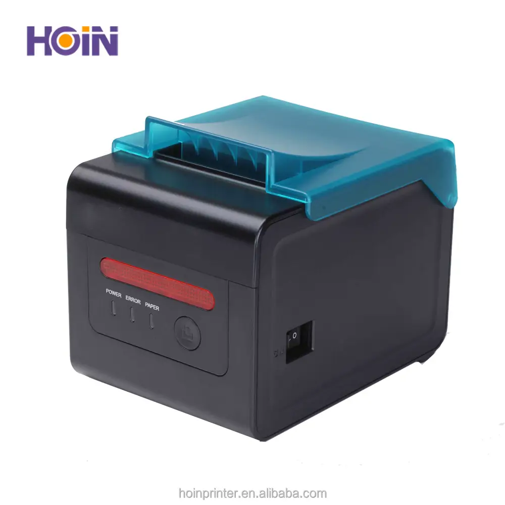 HOIN - HOP-H801 Hoin 80mm Thermal POS 80 Printer For Kitchen 80mm kitchen alarm printer 1