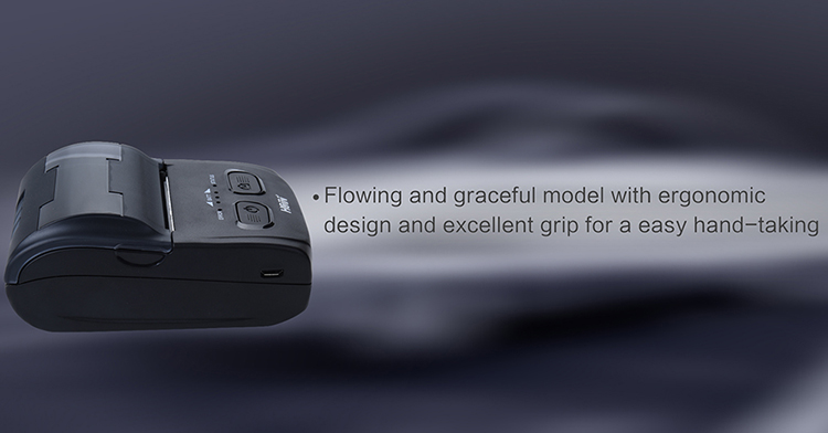  ইউএসবি ওয়াইফাই পোর্ট ৪ ঘন্টা প্রিন্ট করতে পারে ইউএসবি চালিত থার্মাল মিনি ৫৮ মিমি ব্লুটুট পোর্টেবল প্রিন্টার