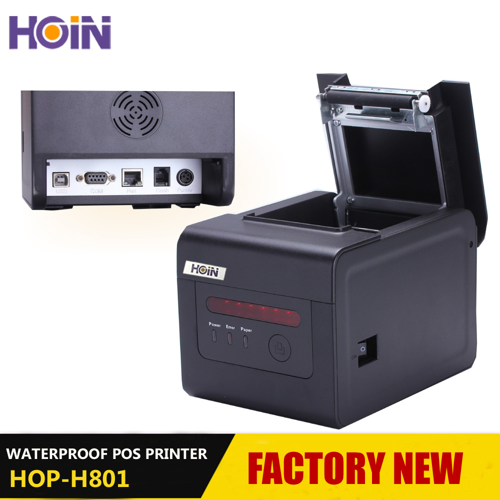  ৮০ মিমি অটো কাটার থার্মাল রসিদ প্রিন্টার HOP-H801 সাপোর্ট উইন অ্যান্ড্রয়েড আইওএস লিনাক্স হাই এন্ড আইফোন প্রিন্টার অ্যালার্ম সহ জলরোধী