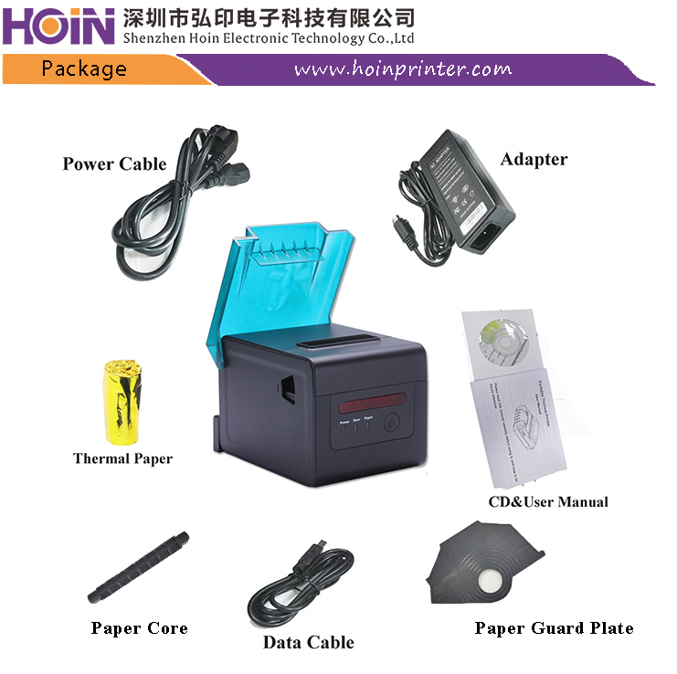  ৮০ মিমি অটো কাটার থার্মাল রসিদ প্রিন্টার HOP-H801 সাপোর্ট উইন অ্যান্ড্রয়েড আইওএস লিনাক্স হাই এন্ড আইফোন প্রিন্টার অ্যালার্ম সহ জলরোধী
