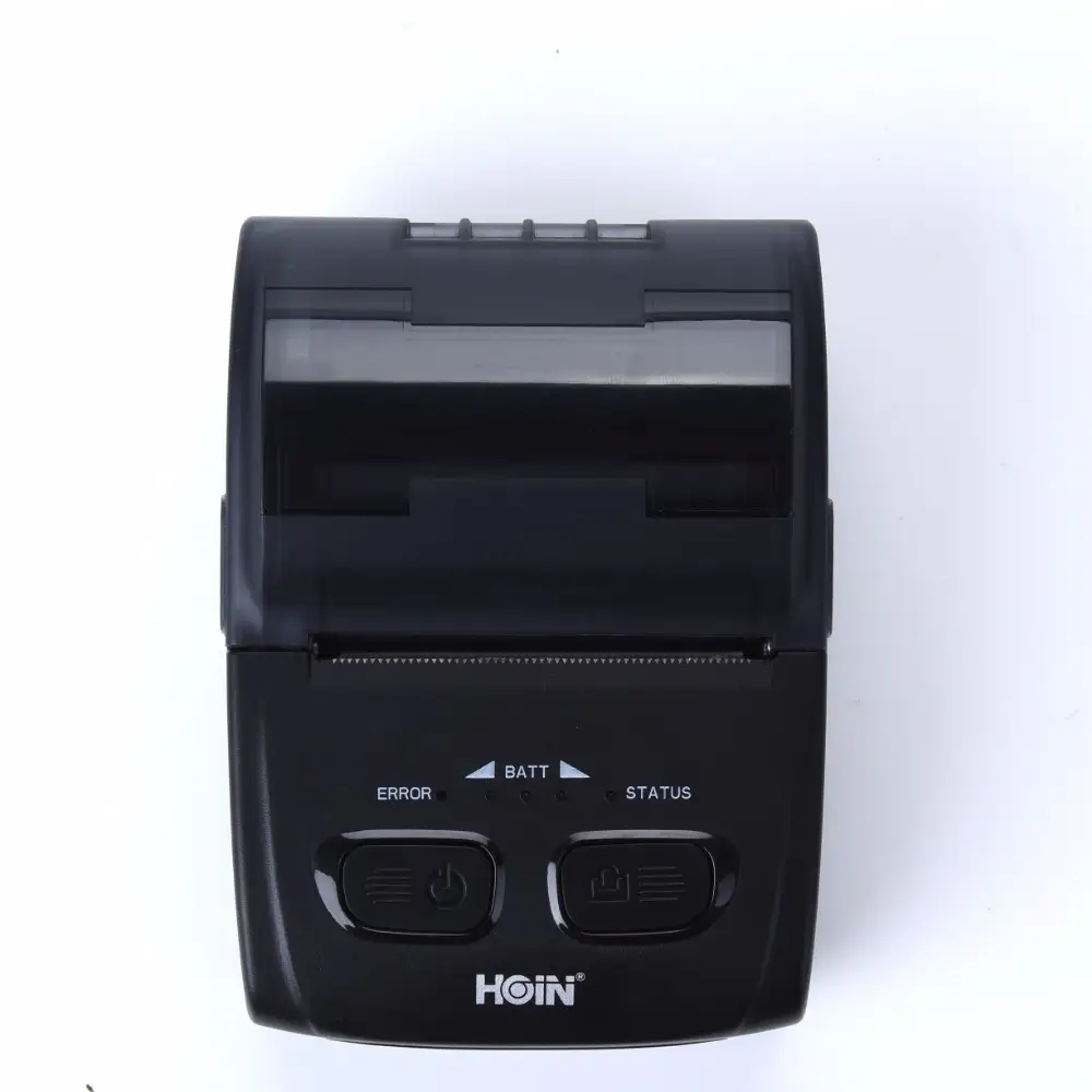 HOIN - Hot sale Mini Android IOS Win mobile machine Pos USB+BT printer 58mm portable thermal printer 1