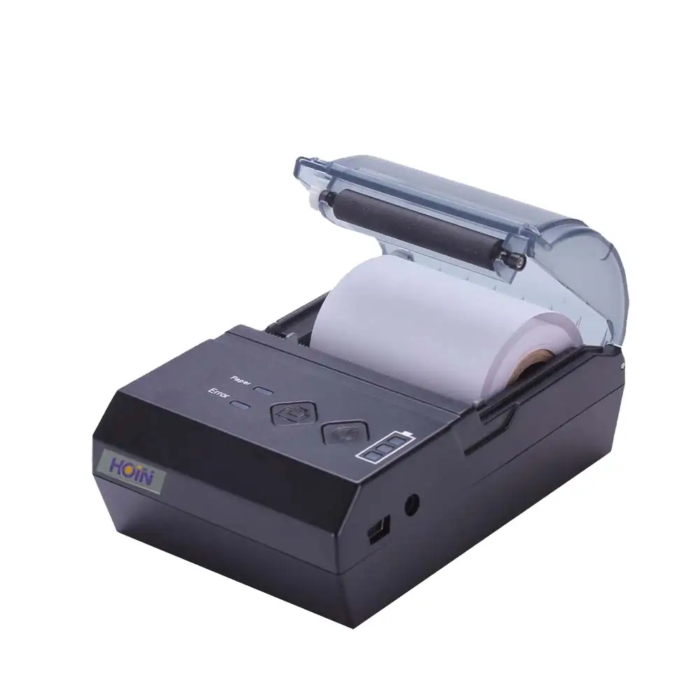 HOIN - Portable New Factory Portable USB BT Handheld Thermal Receipt Printer 58mm portable thermal printer 1