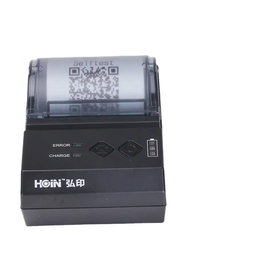 HOIN - Hoin Factory Best Selling USB BT Printer India BIS Printer Support IOS Android 58mm portable thermal printer 1