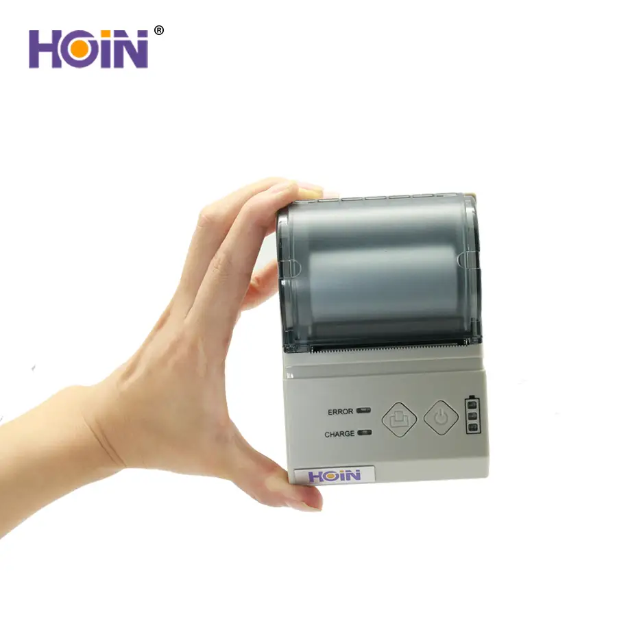 HOIN - Принтер с бесплатным драйвером Android и iOS SDK. Портативный термопринтер USB BT шириной 58 мм. 1
