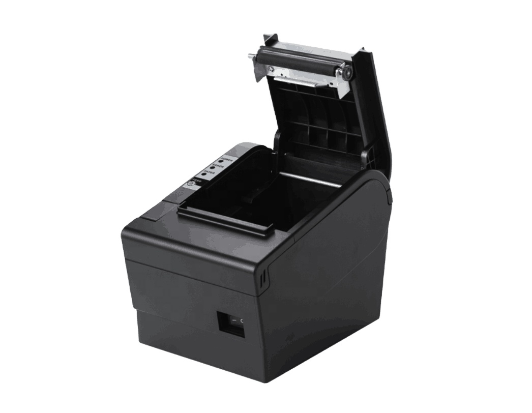  হোইন ফ্যাক্টরি মোবাইল থার্মাল রসিদ প্রিন্টার পিওএস সিস্টেম হাই স্পিড ইউএসবি বিটি লোগো প্রিন্টার 80 মিমি এর জন্য অটো কাটার