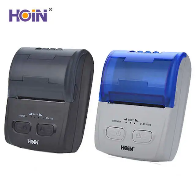 HOIN - BIS CE FCC USB Bluetoth Thermal Pocket Handheld Mini Printer 58mm portable thermal printer 1