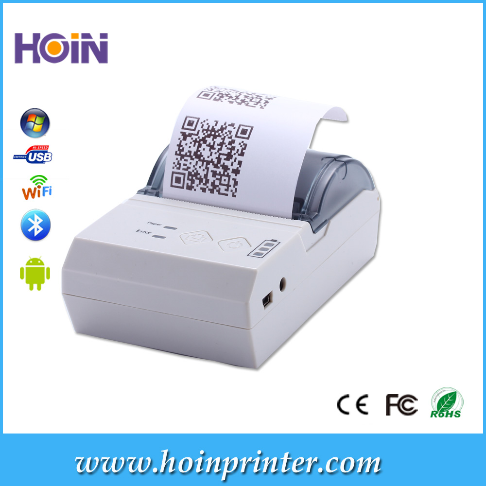 ৫৮ মিমি পোর্টেবল প্রিন্টার থার্মাল থার্মাল মিনি পোর্টেবল বিটি ওয়াইফাই মোবাইল প্রিন্টার থার্মাল রসিদ প্রিন্টার