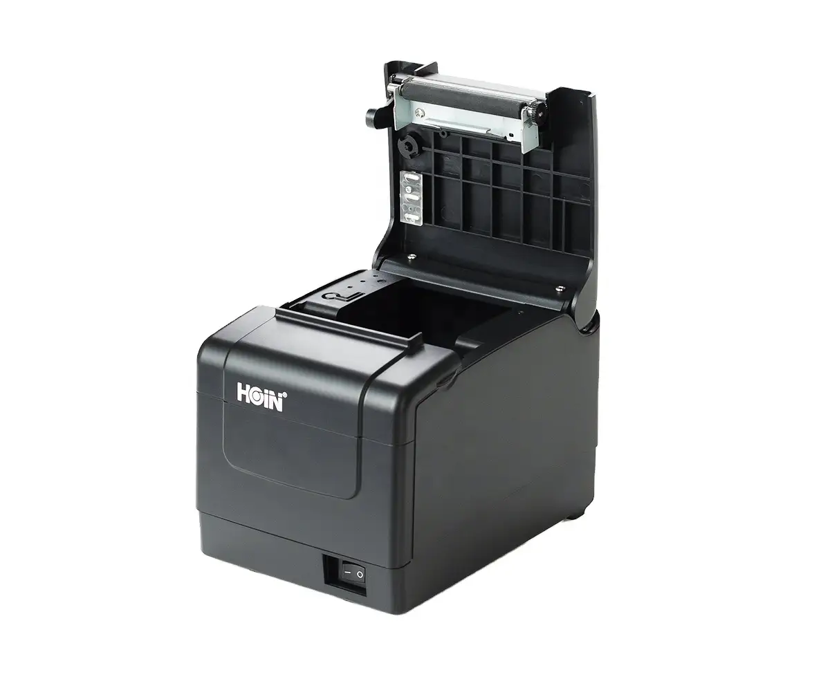 HOIN - Auto cutter POS USB BT logo graphic barcode printer 80mm Desktop Thermal Printer 1