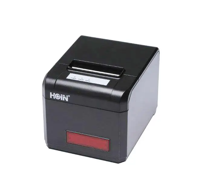 HOIN - Hoin fabrikası Termal Fiş Yazıcısı kesici 1D, 2D barkod logo yazıcısı USB+BT 80mm 80mm Masaüstü Termal Yazıcı 1