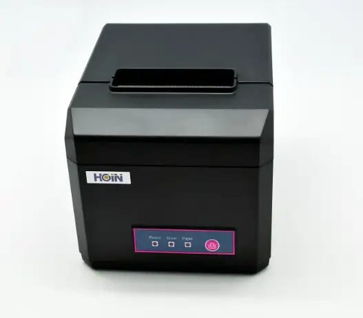 HOIN - 300mm/Sn Hızlı Otomatik Kesici USB + SERİ + LAN termal yazıcı mini 58mm ve 80mm termal fiş yazıcısı 1