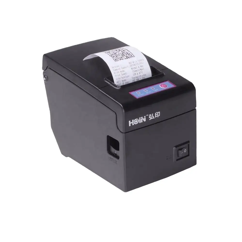 HOIN - Fabrika yüksek kaliteli USB BT Termal Fiş Yazıcısı Barkod pos yazıcısı 58mm 58mm Masaüstü Termal Yazıcı 1