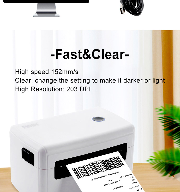 হোইন ৪ ইঞ্চি থার্মাল লেবেল প্রিন্টার 9