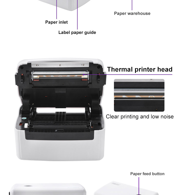 হোইন ৪ ইঞ্চি থার্মাল লেবেল প্রিন্টার 17