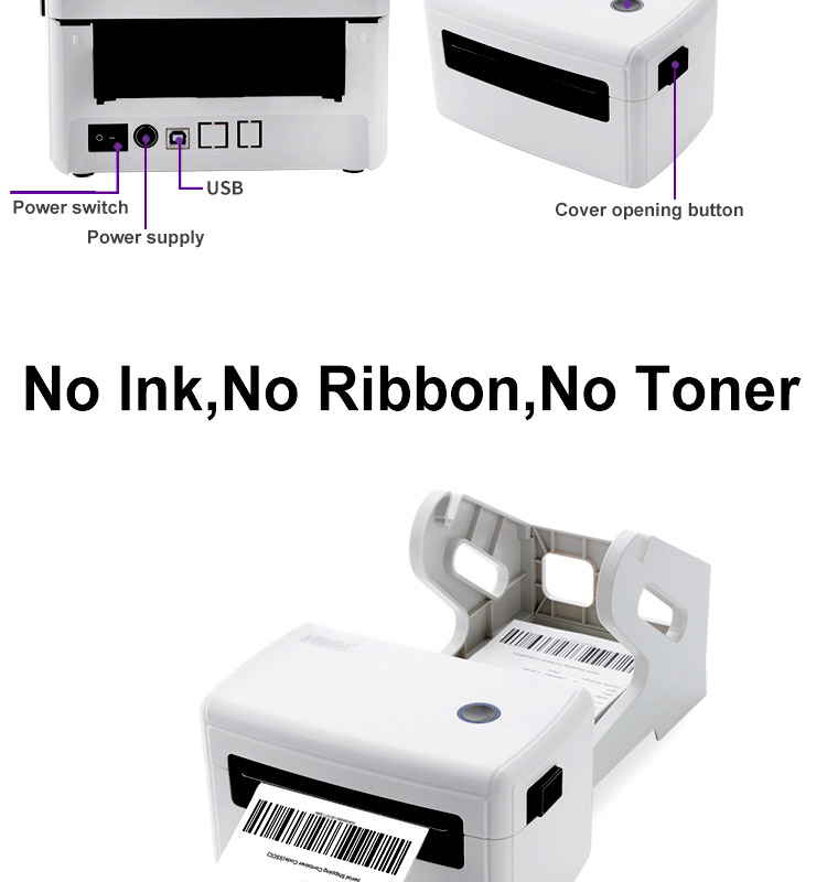 হোইন ৪ ইঞ্চি থার্মাল লেবেল প্রিন্টার 18