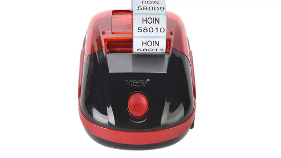 Impresora térmica Hoin HOP-E582, impresora de etiquetas térmicas personalizada de 2 pulgadas 1
