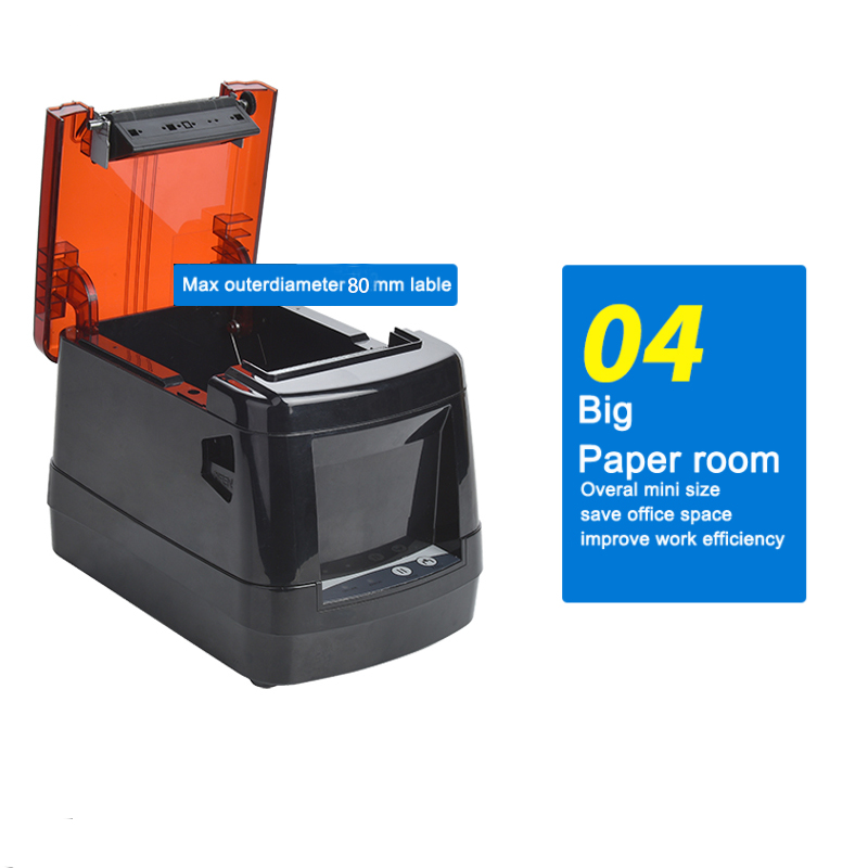  अमेज़न एफबीए थर्मल लेबल प्रिंटर प्रिंट सस्ते मूल्य मिनी थर्मल रसद शिपिंग पीओएस यूएसबी स्टीकर प्रिंटर