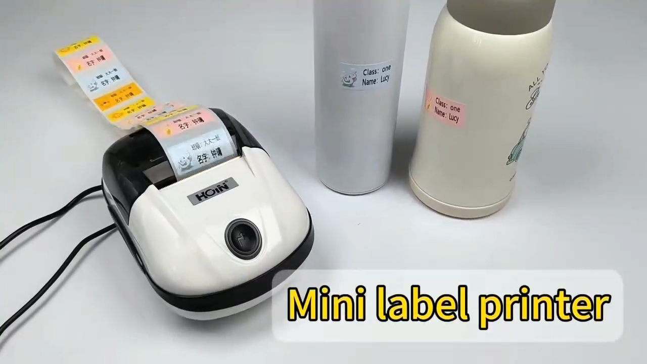 ৫৬ মিমি ২ ইঞ্চি মিনি পোর্টেবল হ্যান্ডহেল্ড থার্মাল শিপিং লেবেল ইউএসবি বিটি ওয়্যারলেস স্টিকার প্রিন্টারের চীনের সেরা ভূমিকা - HOP-HL2200 HOIN নির্মাতারা - HOIN