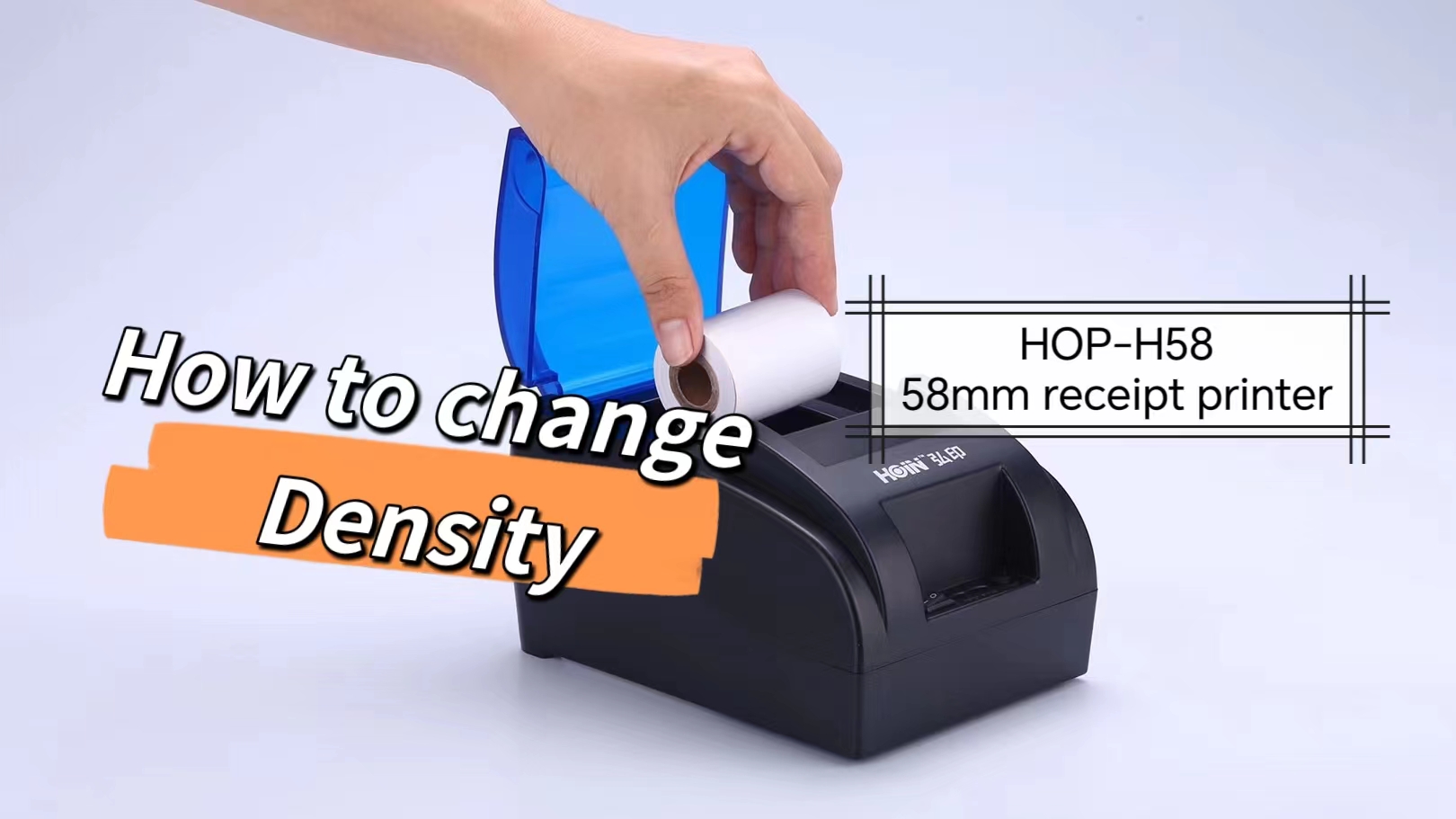 ৯৫% মানুষ এখনও জানেন না কিভাবে থার্মাল প্রিন্টার H58 এর ঘনত্ব পরিবর্তন করতে হয়। 1