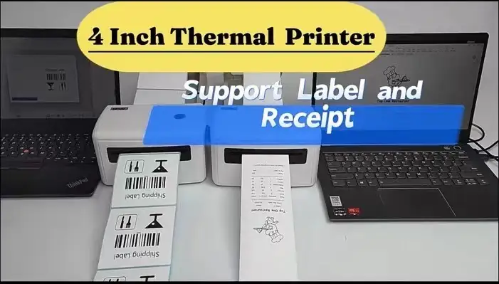 2 in 1 mode 4 inch thermal label printer Supplier and manufacturers | HOIN 1