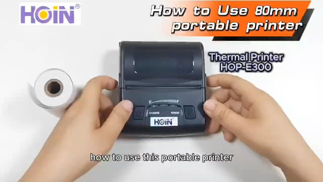 ২৫০০mAh লিথিয়াম পলিমার ব্যাটারি ৮০ মিমি পোর্টেবল রসিদ প্রিন্টার ওয়্যারলেস USB+BT+Wifi for IOS+Android+windowW HOIN এর ভূমিকা