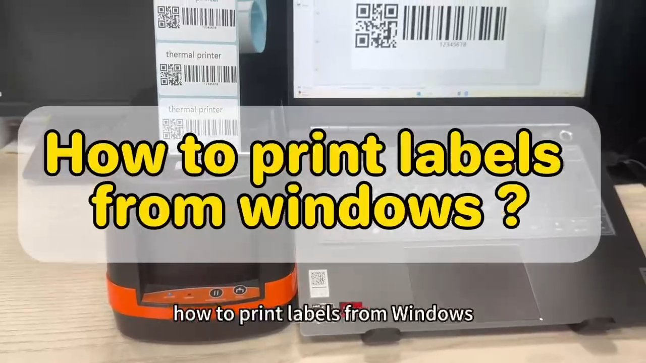  আমার যদি ৩ ইঞ্চি লেবেল প্রিন্টার থাকে তাহলে উইন্ডোজ থেকে লেবেল প্রিন্ট করার সেরা উপায় কি? কারখানার দাম - HOIN