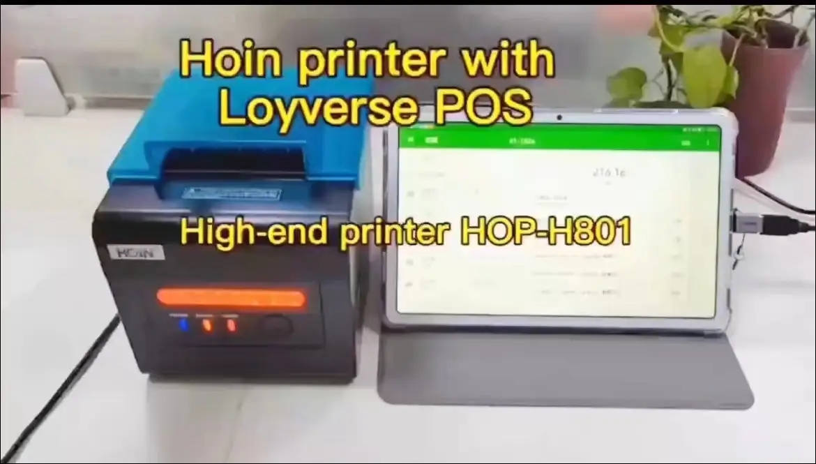 Classical and Economical Auto Cutter 80MM thermal printer | HOIN 1